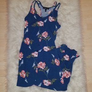 Floral Button Up Maxi Dress